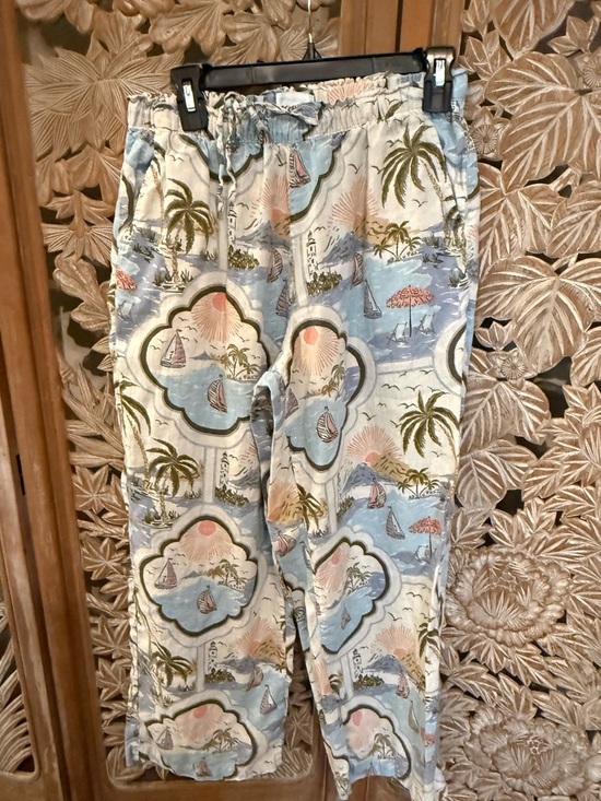 Cynthia Rowley Pants - Cynthia Rowley Coastal Linen Pant